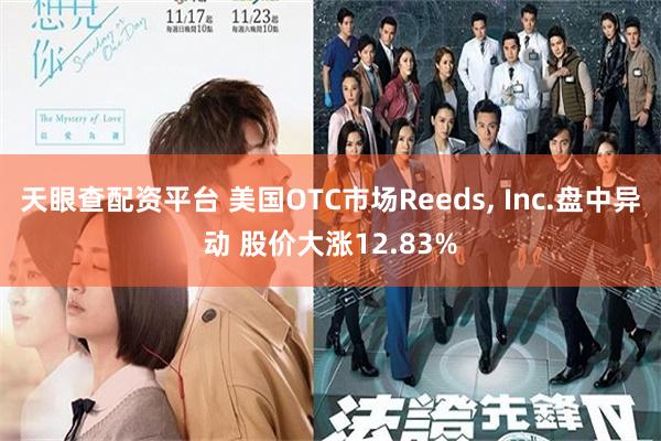 天眼查配资平台 美国OTC市场Reeds, Inc.盘中异动 股价大涨12.83%